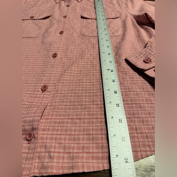 Vintage L.L. Bean Double Pocket Button Down Women Size Medium Fast Shipping - Picture 5 of 7
